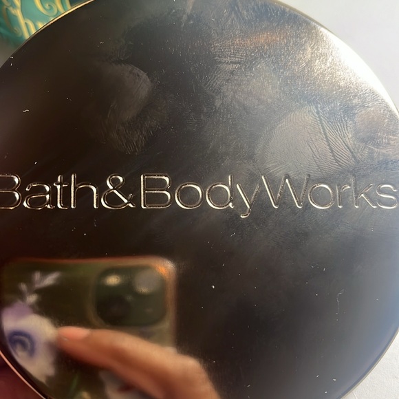 Bath & Body Works Peppermint Hot Chocolate Scented Luminary 3 Wick Candle NWT - Picture 7 of 8